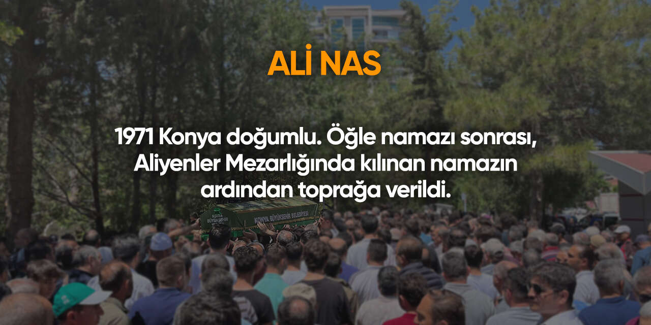 Konya'da bugün vefat edenler | 11 Mayıs 2026 7